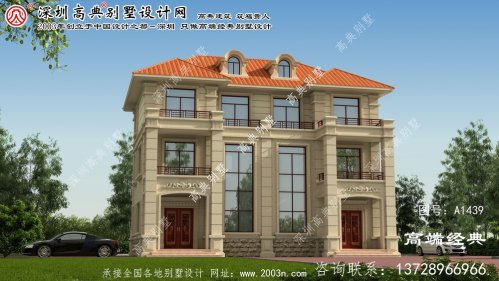 中山市单层别墅设计图纸