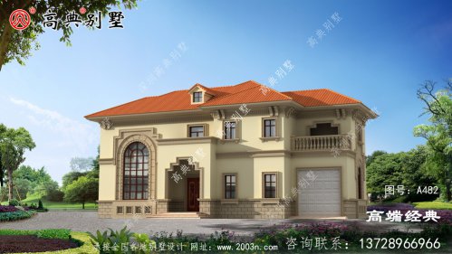 农村自建两层小别墅车库这样设计你见过吗？