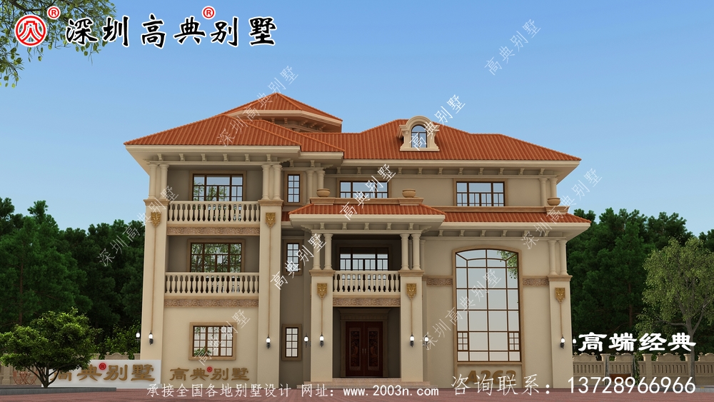 良心推荐：三层自建房免费设计图，经济实用，火爆朋友圈