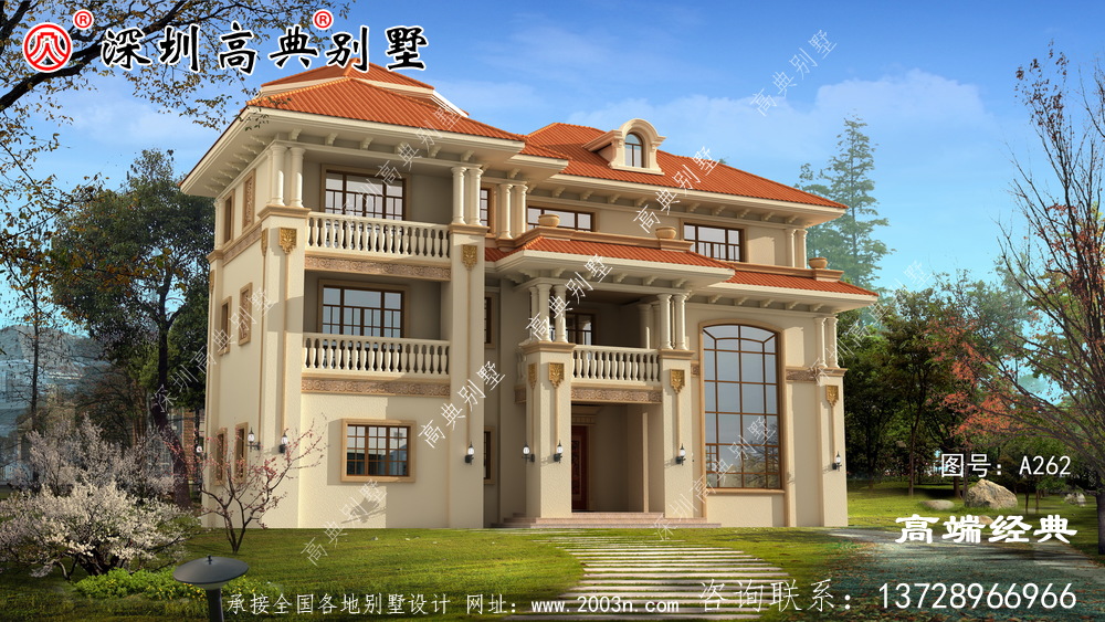 良心推荐：三层自建房免费设计图，经济实用，火爆朋友圈